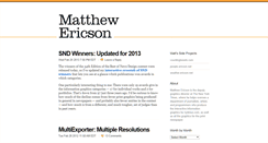 Desktop Screenshot of ericson.net